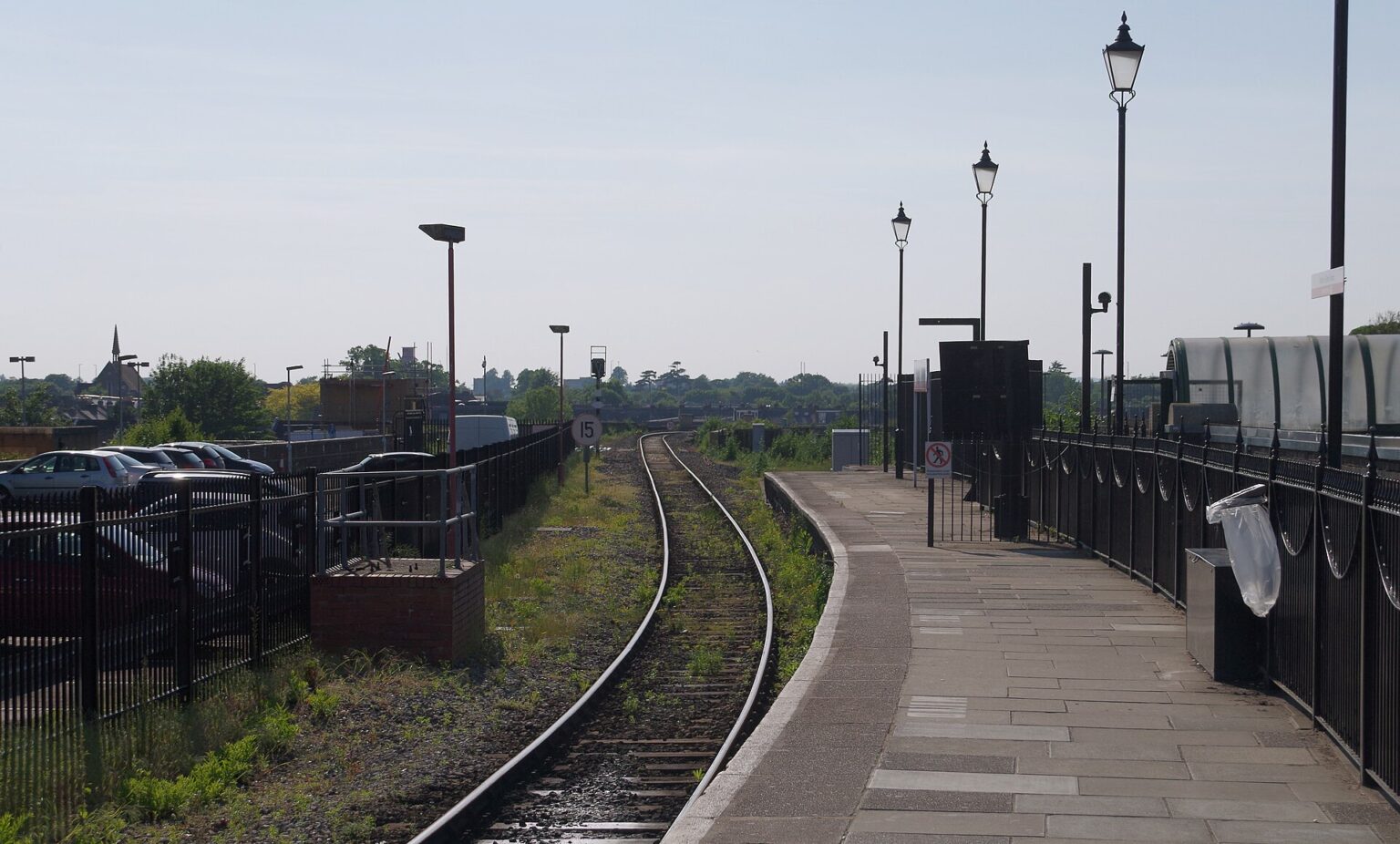 La stazione di Windsor & Eton Central, capolinea della linea da Slough