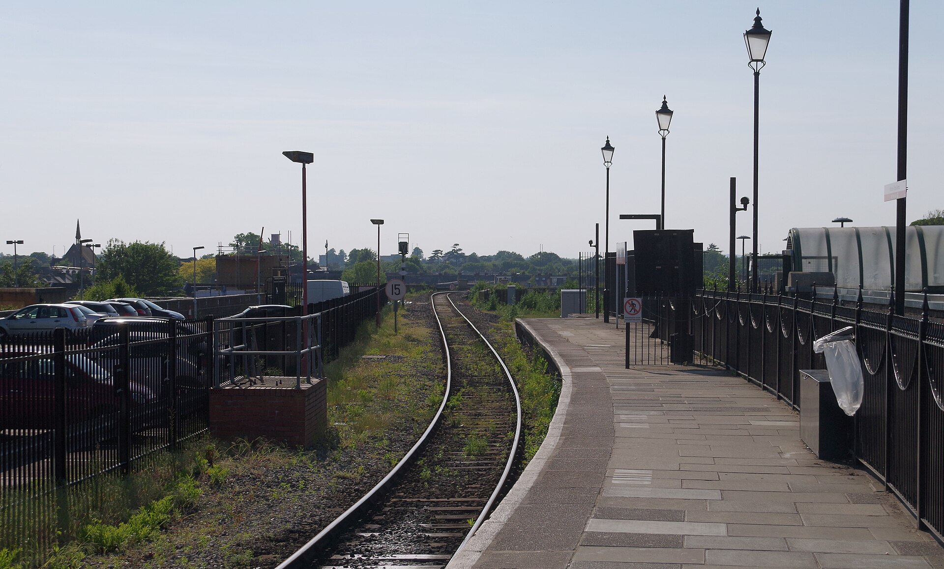 La stazione di Windsor & Eton Central, capolinea della linea da Slough